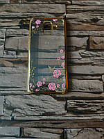 Чохол на samsung A6 2018 золотий