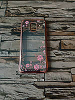 Чохол на samsung A6 2018 рожевий