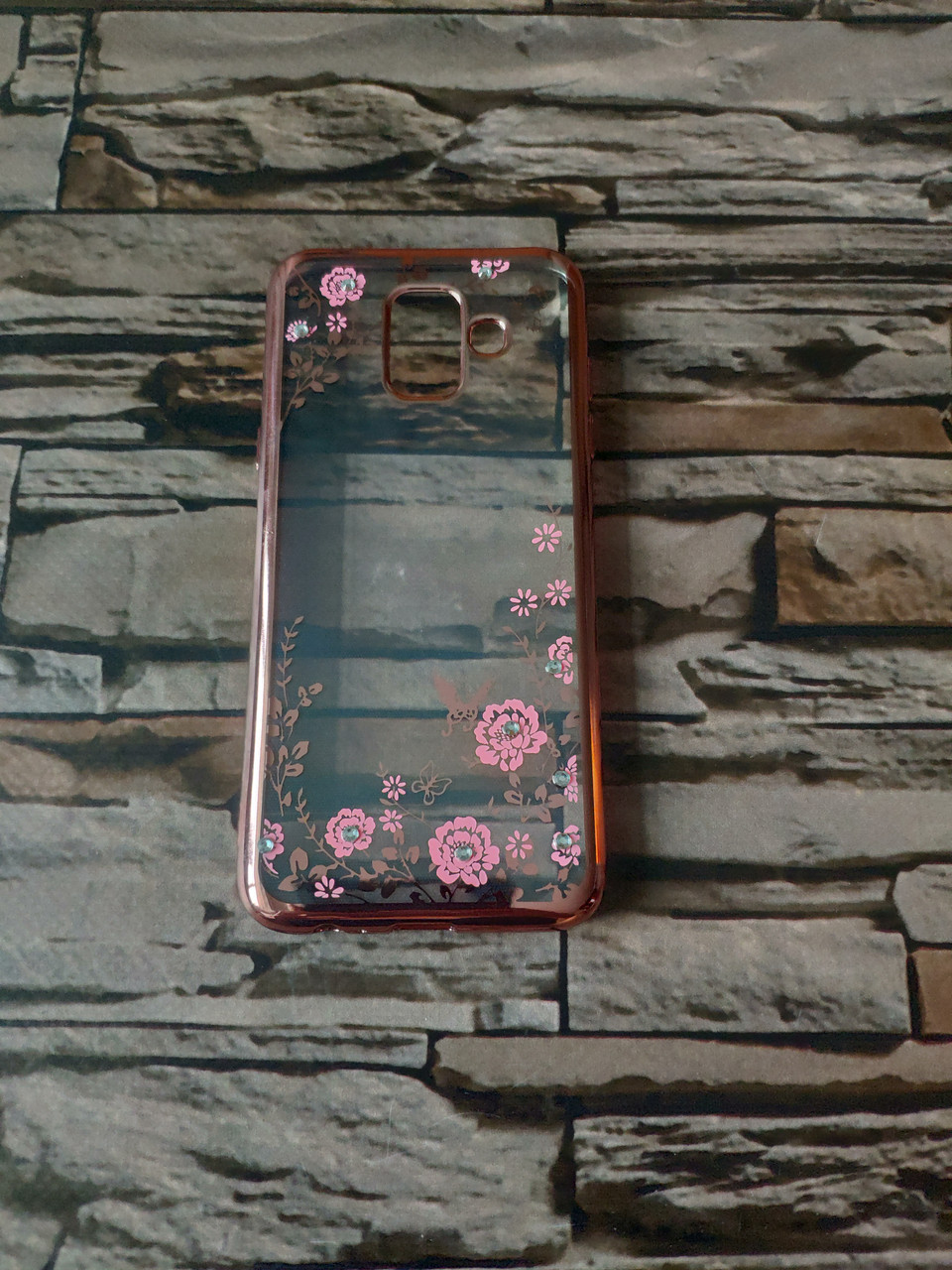 Чохол на samsung A6 2018 рожевий