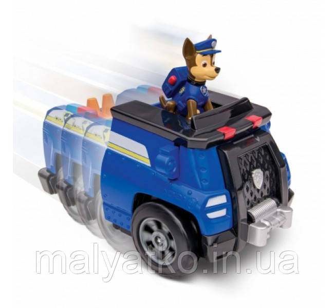 Гонщик Чейз з поліцейською машиною зі звуком Щенячий патруль Paw Patrol Chase, фото 1