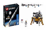Лего Lego Ideas Ракета-носій Сатурн-5 21309 NASA Apollo Saturn V, фото 2