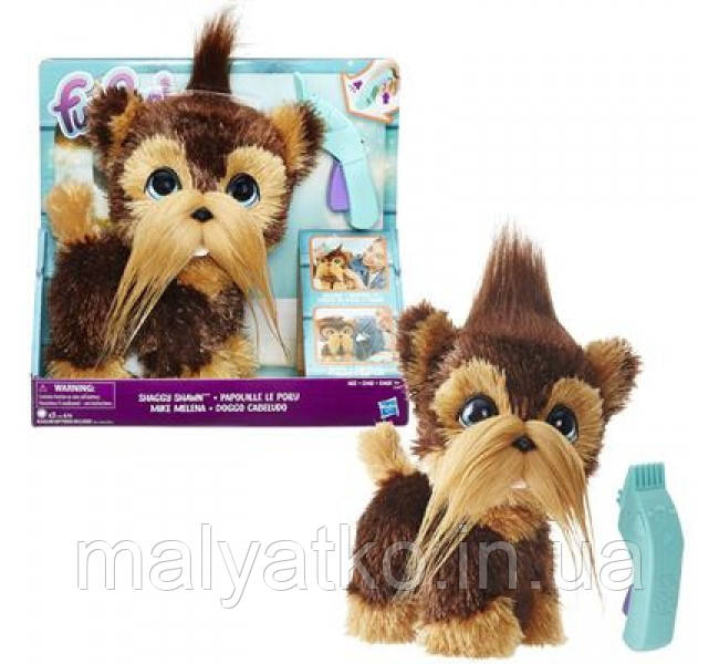 Інтерактивна іграшка-Гавкаючий лохматый щенок Шон FurReal Friends Shawn, фото 1