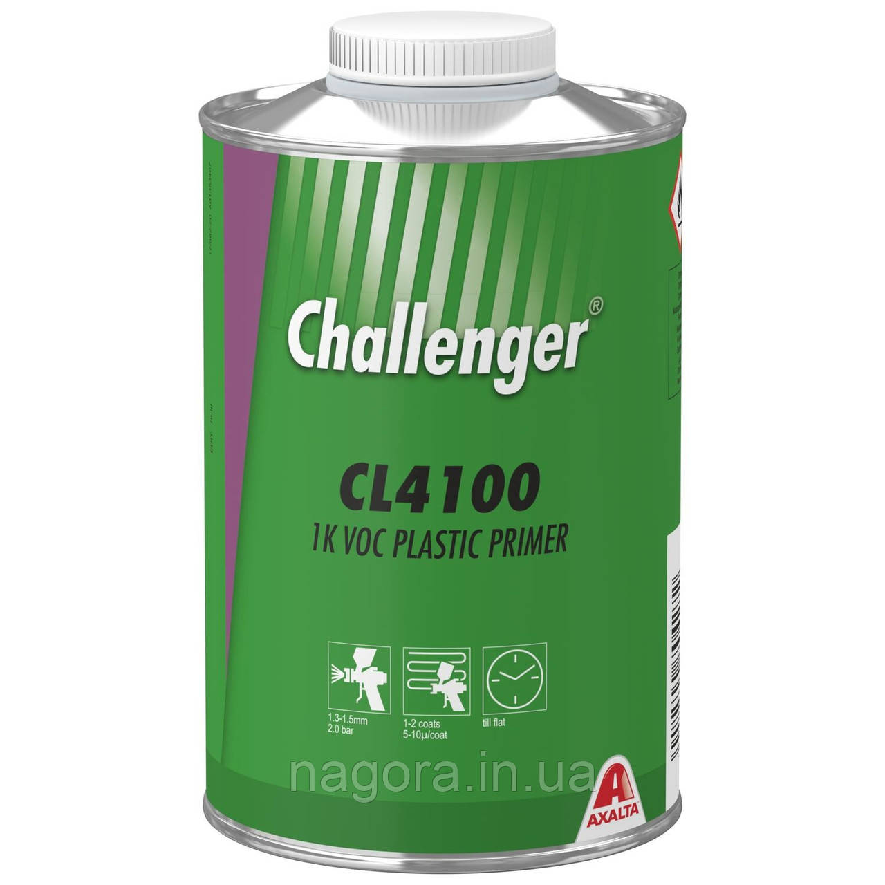 Адгезійний 1К-ґрунт для пластику CHALLENGER (1 л)
