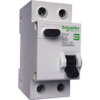 Дифавтомат 10A 30mA 4,5kA 2 полюса, тип AC EZ9D34610 Easy9 Schneider Electric, Дифференциальный автоматический