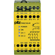774517 Реле безпеки PILZ PNOZ X2.4V 1/24VDC 4n/o 1so fix, фото 1