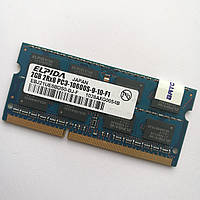 Оперативна пам'ять для ноутбука Elpida SODIMM DDR3 2Gb 1333MHz 10600s CL9 (EBJ21UE8BDSO-DJ-F) Б/В