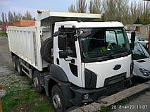 Производство и замена лобового стекла триплекс на грузовике FORD CARGO в Никополе (Украина). 3