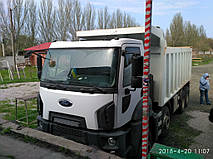 Производство и замена лобового стекла триплекс на грузовике FORD CARGO в Никополе (Украина). 5