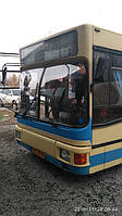 Производство и замена лобового стекла триплекс на автобусе MAN NL 202 в Никополе (Украина). 2