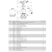 Пісочний фільтр для басейну EMAUX V350 (4,32 м3/год, 20 кг піску), фото 2