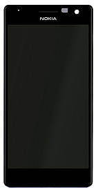 Дисплейний модуль Lumia 730 (RM-1040) у рамці чорний