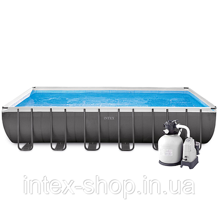 Intex 26368 — каркасний басейн Ultra Frame XTR 732х366х132 см , фото 1