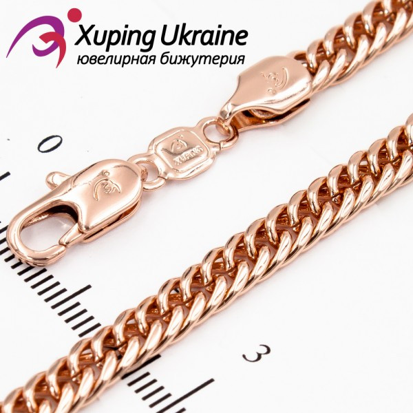 Ланцюжок позолота "панцирне" 0,5/50 см (Медицинське золото), фото 1