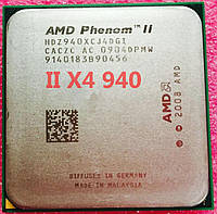 ПОТУЖНИЙ Процесор AMD SAM3, am2+ PHENOM II X4 940 BLACK EDITION 125W 4 ЯДРА (4 по 3,0 Ghz кожне) am3,SAM2+