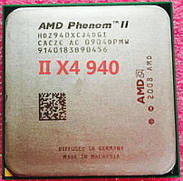 ПОТУЖНИЙ Процесор AMD SAM3, am2+ PHENOM II X4 940 BLACK EDITION 125W — 4 ЯДРА (4 по 3,0 Ghz кожне) am3,SAM2+