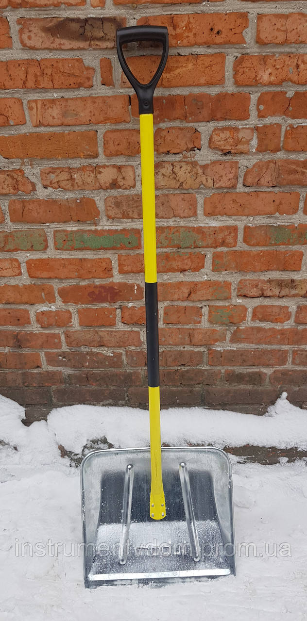 Лопата снігоприбиральна оцинкована Modul (з металевим держаком)
