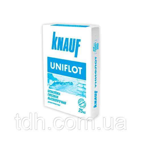 Knauf Uniflot. Шпаклёвка Кнауф Унифлот для швов гипсокартона. Мешок 25кг.