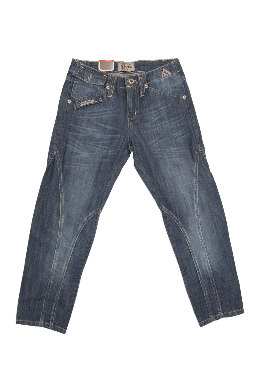 Бриджі жіночі Crown Jeans модель 384 (MD 534 GRTS)
