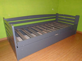 Одноярусне ліжко з підйомним механізмом "Карлсон"