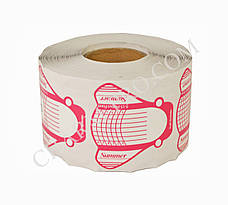 Паперові форми муха для нарощування нігтів (500 шт.) 