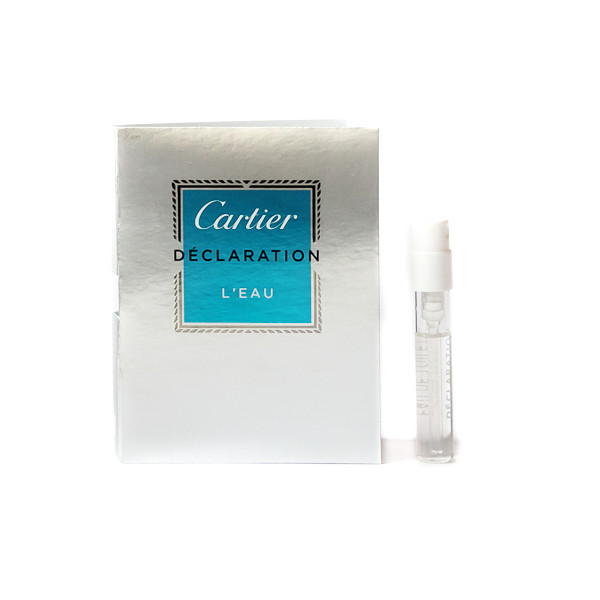 Пробник елітних чоловічих парфумів Cartier Declaration L'eau 1,5ml, свіжий літній фужерний цитрусовий аромат, фото 1