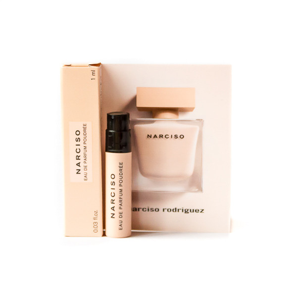 Оригінальний жіночий пробник парфумів Narciso Rodriguez Poudree 1ml, квітковий деревний мускусний аромат, фото 1