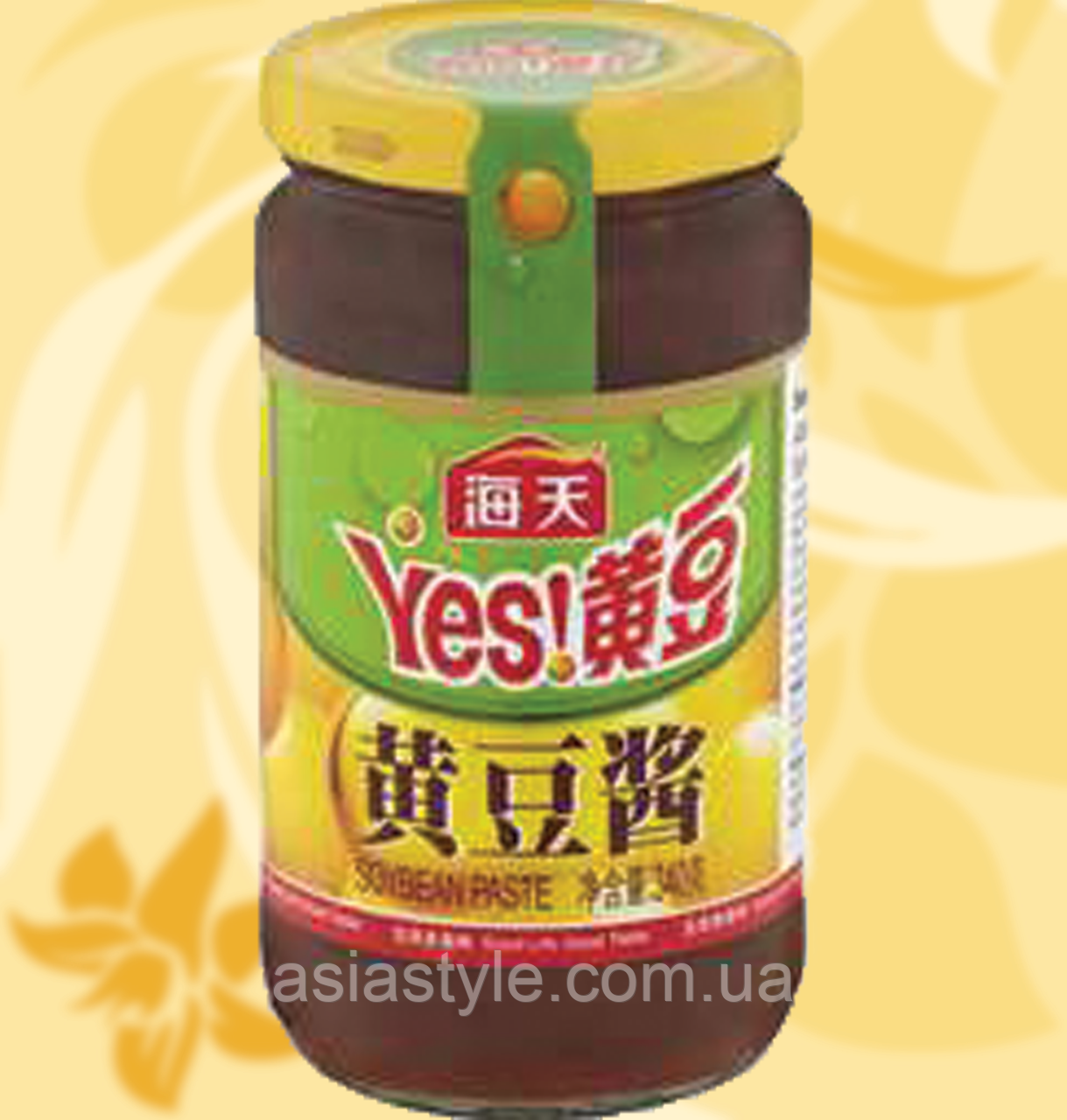 Гостра соєва паста , Hot Soyabean Paste, Haday, Yes!, 340г, Ме