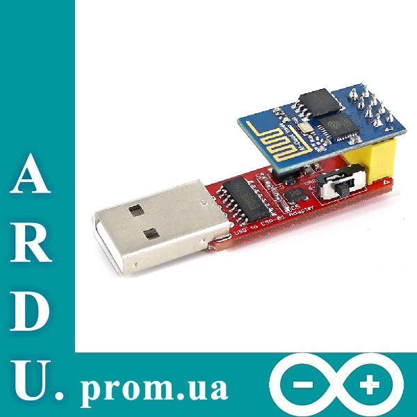 USB адаптер конвертер для програмування ESP-01, ESP8266 [#1-4]