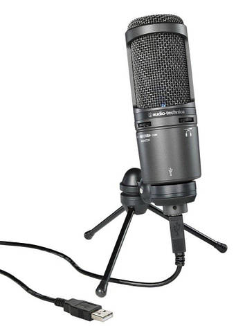 Мікрофон студійний конденсаторний Audio-Technica AT2020 USB Plus, фото 1