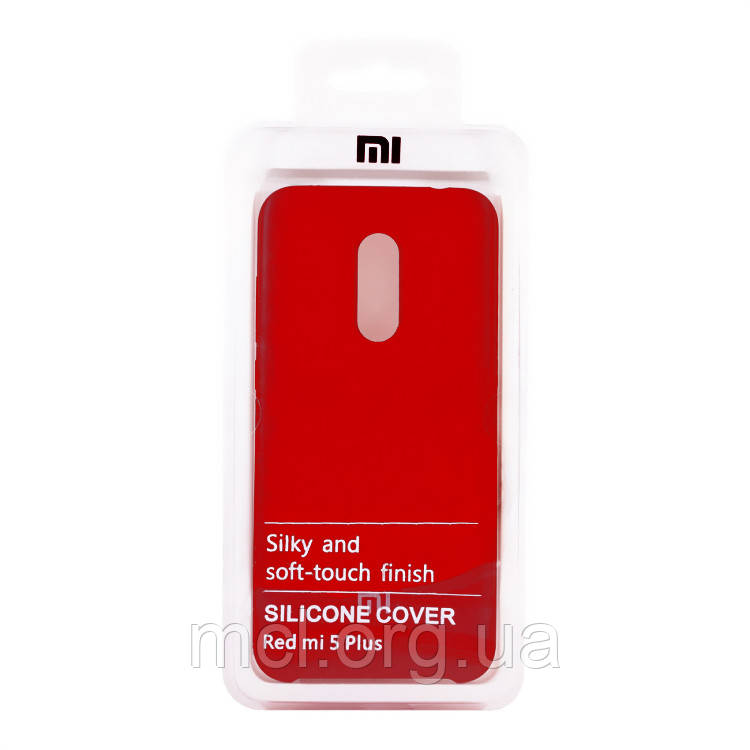 Чохол Silicone Cover для Xiaomi Redmi 5 Plus (Red)