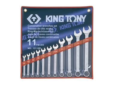 Набір ключів комбі 11 од. (1/4"-15/16") KING TONY 1211SR (Тайвань)