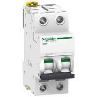 Автоматичний вимикач 3A 6kA 2 полюси тип D A9F75203 Acti9 iC60N Schneider Electric