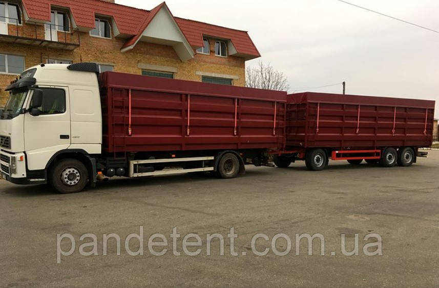 Накидка ПВХ на зерновоз, брезент, каполог із ПВХ Іспанія