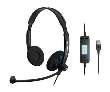 Гарнітура для кол-центру Sennheiser SC 60 USB CTRL, фото 1