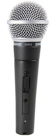 Мікрофон вокальний динамічний Shure SM58SE, фото 1