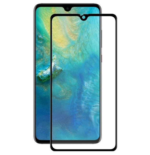 Full Glue захисне скло для Huawei Mate 20 - Black