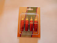 Штекер RCA проф. gold PROSOUND діам.-6,5 мм., синій