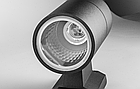 Фасадний світильник під лампу 2хЕ27, двосторонній DH0702 чорний, фото 5