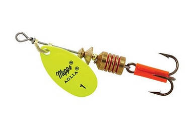 Вертушка Mepps Aglia Fluo Chartreuse №1 (3,5 г)