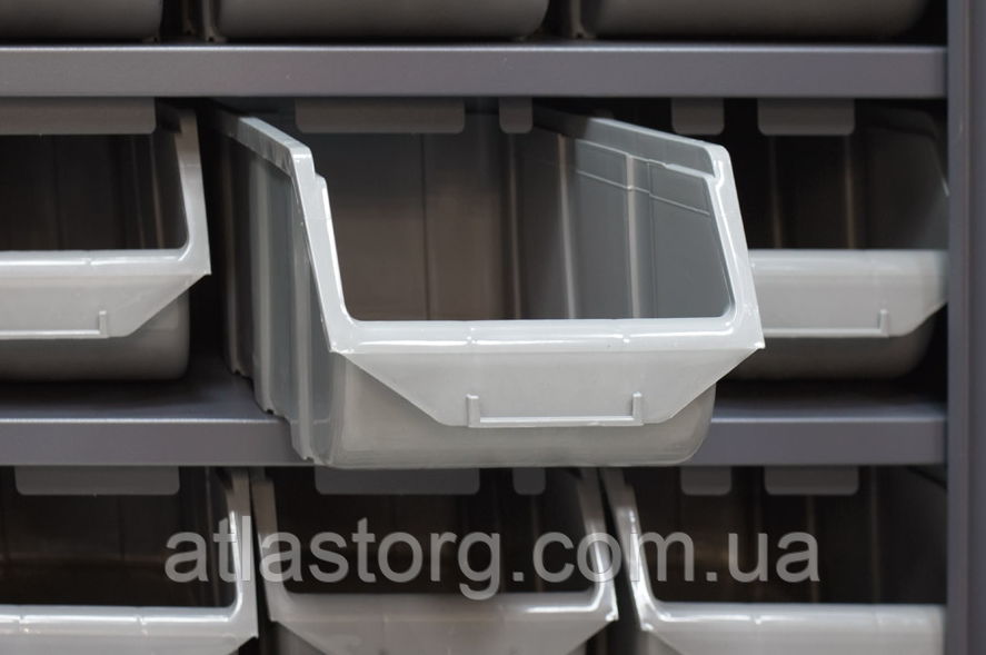 Шкаф инструментальный для контейнеров ЯШМ-18/2 (1800х900х410 мм) с кюветой А-300 - 20 шт, кюветой А-200 - 30шт - фото 4 - id-p39721338