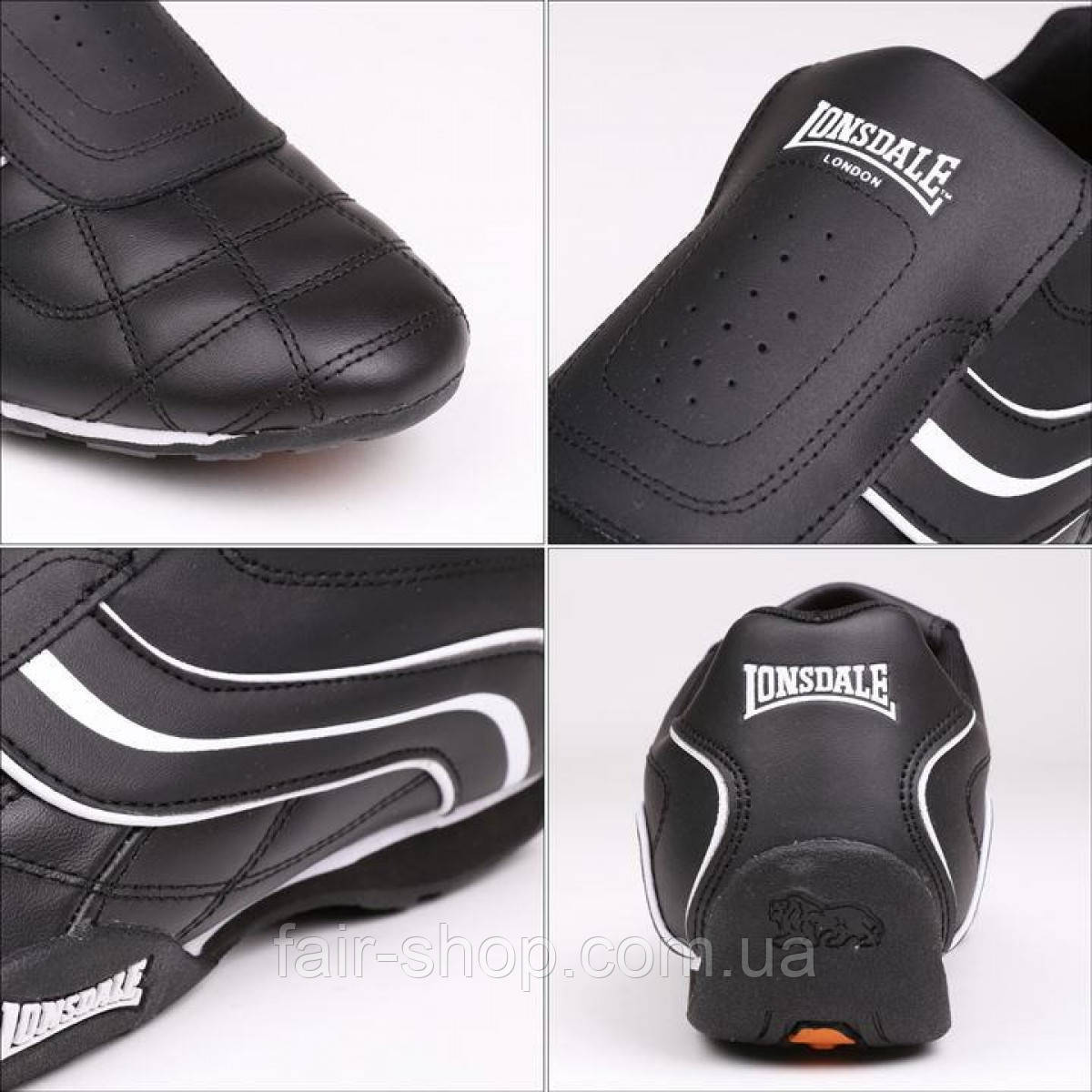 Lonsdale slip on shoes on sale