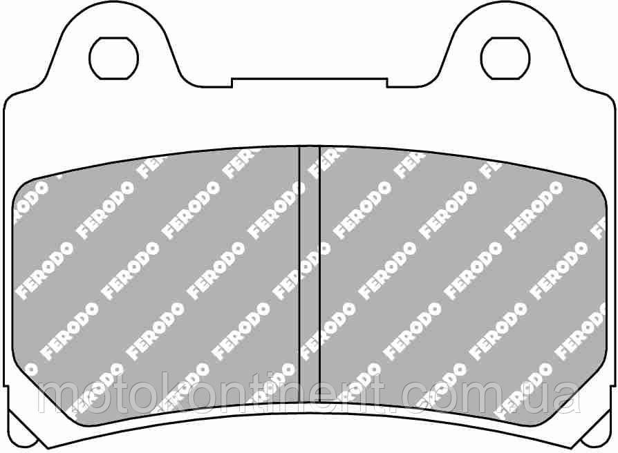 FDB449P мотоколодки Ferodo YAMAHA Drag Star XV/ Road Star/Silverado аналог BREMBO 07YA17