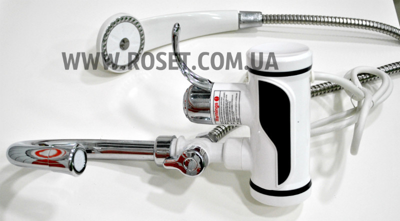 Проточный водонагреватель с душем - Instant Electric Heating Faucet and Shower - фото 2 - id-p861822875
