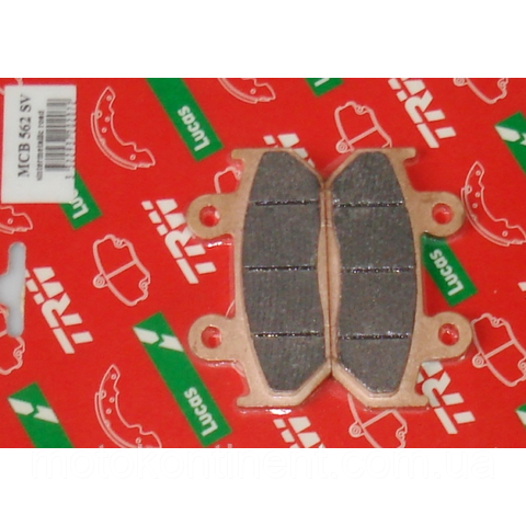 Мотоколодки TRW LUCAS MCB562SV HONDA CBR 600 F/HONDA VFR 400/XRV750 Africa Twin аналог FDB462 і FDB2113