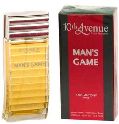 Туалетна вода 10 Avenue MAN*S GAME M100, фото 1