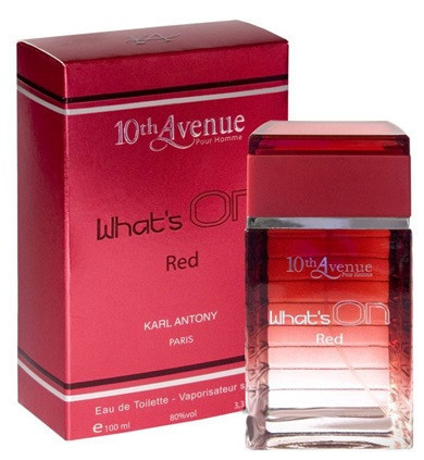 Туалетна вода 10 Avenue What`s On Red M100