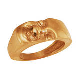 Кільце жіноче срібне "Нічого не чую", фото 4