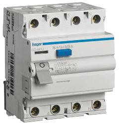 УЗО 4x40A, 30 mA, AC, 4м, фото 1