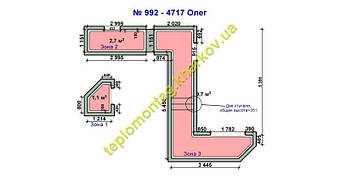 чертеж теплого пола