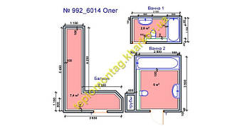 чертеж теплого пола